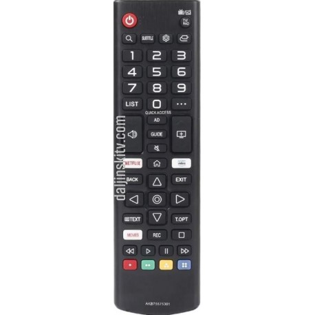 Daljinski za Alphatronics Web OS televizore